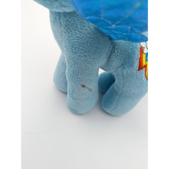 Ty Sparkle My Little Pony 2014 Blue 8" Plush Rainbow Dash - Picture 4 of 6
